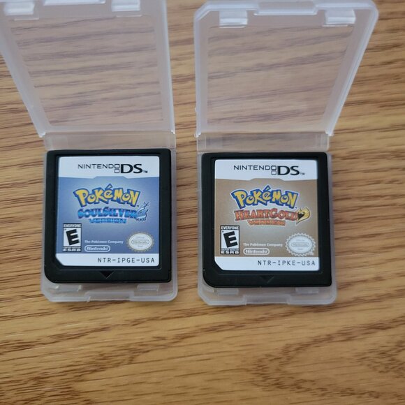 Pokemon HeartGold & SoulSilver Repro Combo Pokemon HeartGold & SoulSilver Repro Combo